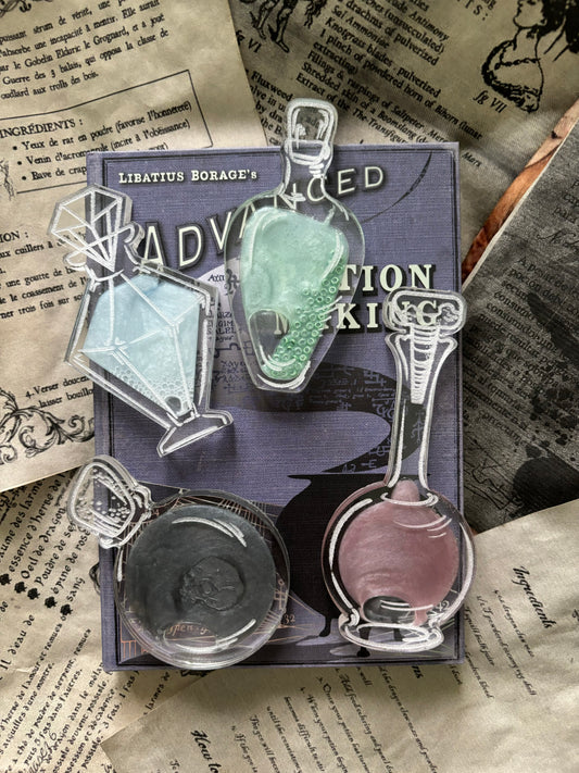 Potion Bottles - 4 pack