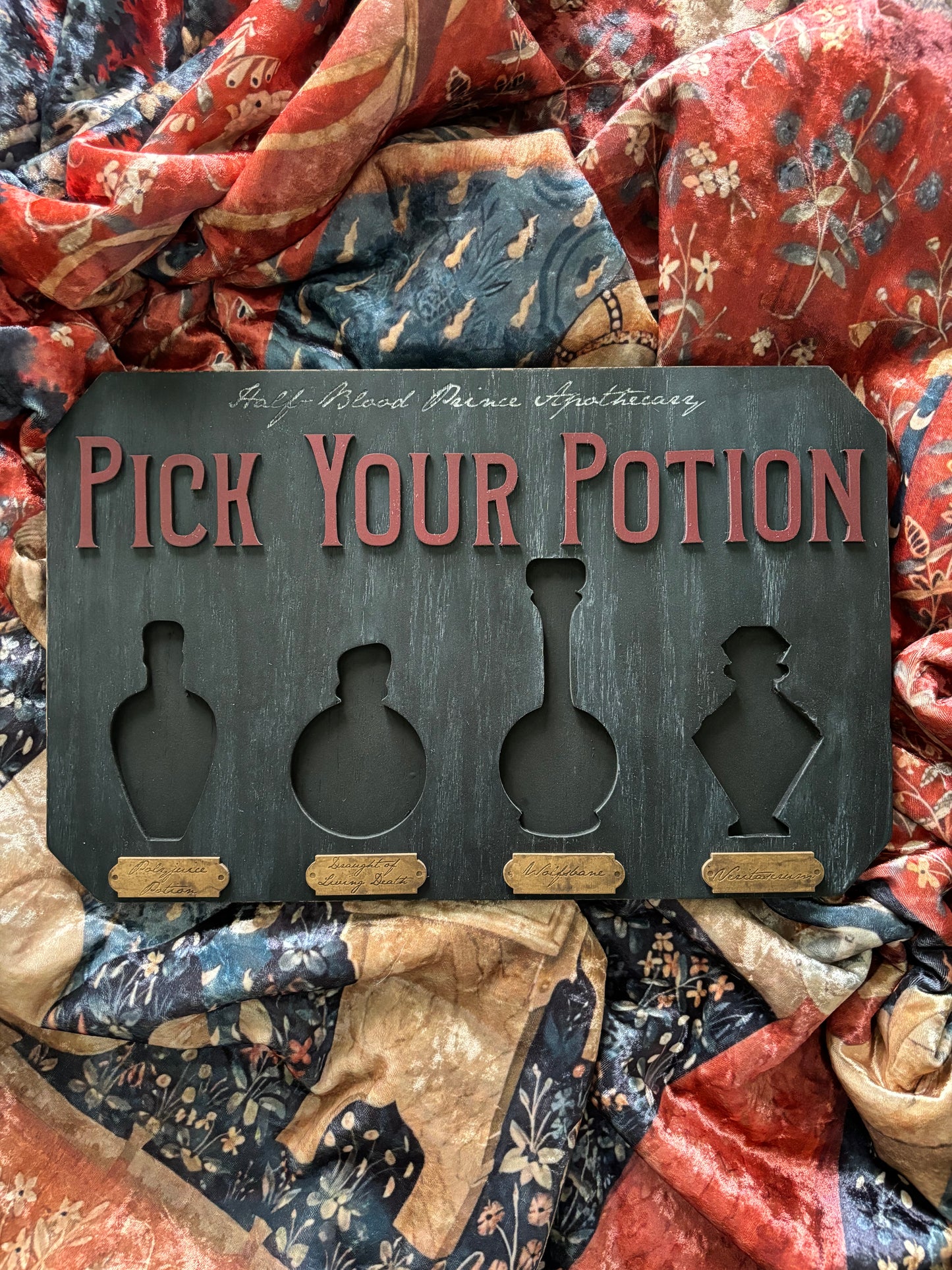 Pick Your Potion Apothecary Sign