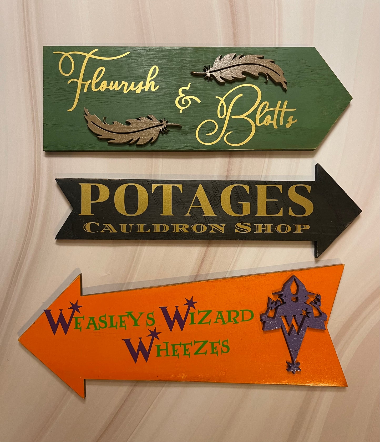 Diagon Alley Direction Sign