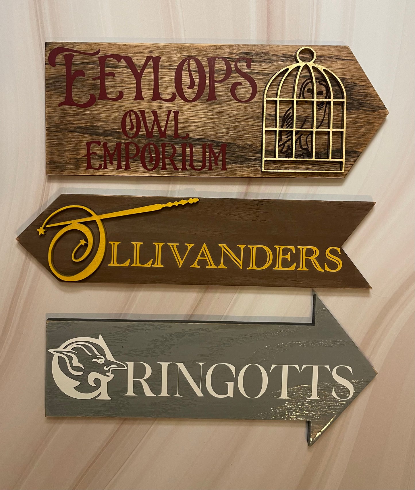 Diagon Alley Direction Sign